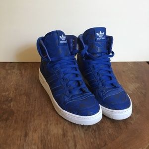 ADIDAS  RIVALRY HIGHTOPS Blue / Orange
